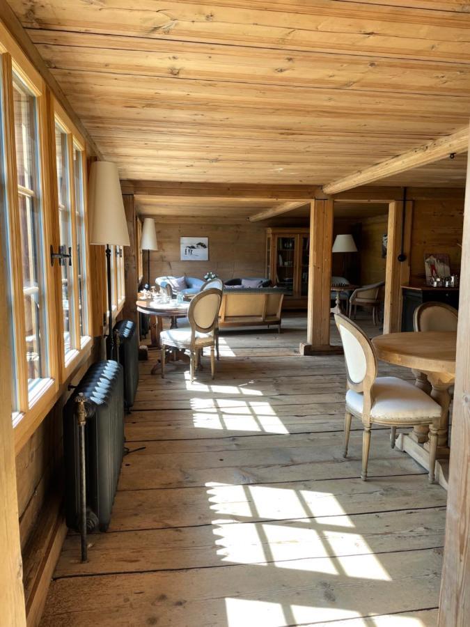 Alpen Charme - Chalet D'Hotes Et Spa Gsteig Luaran gambar