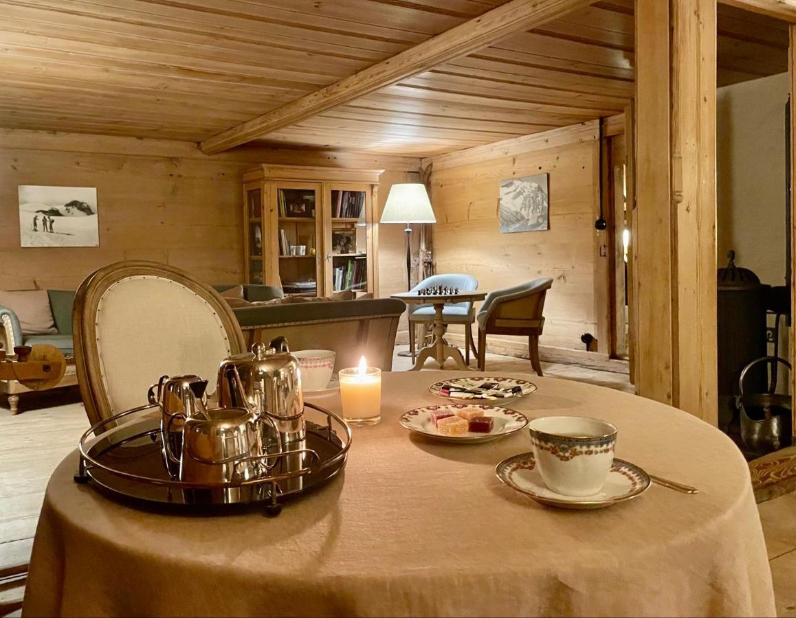 Alpen Charme - Chalet D'Hotes Et Spa Gsteig Luaran gambar