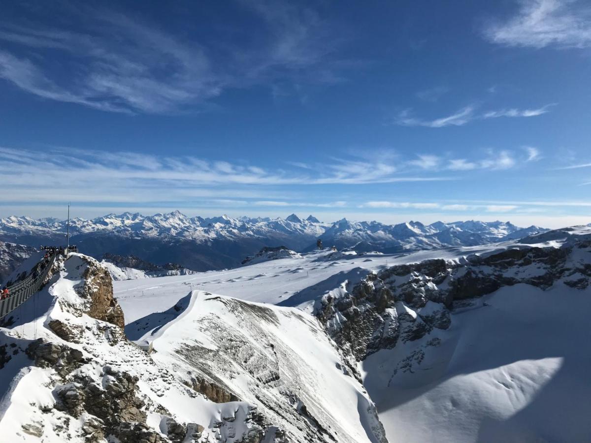 Alpen Charme - Chalet D'Hotes Et Spa Gsteig Luaran gambar