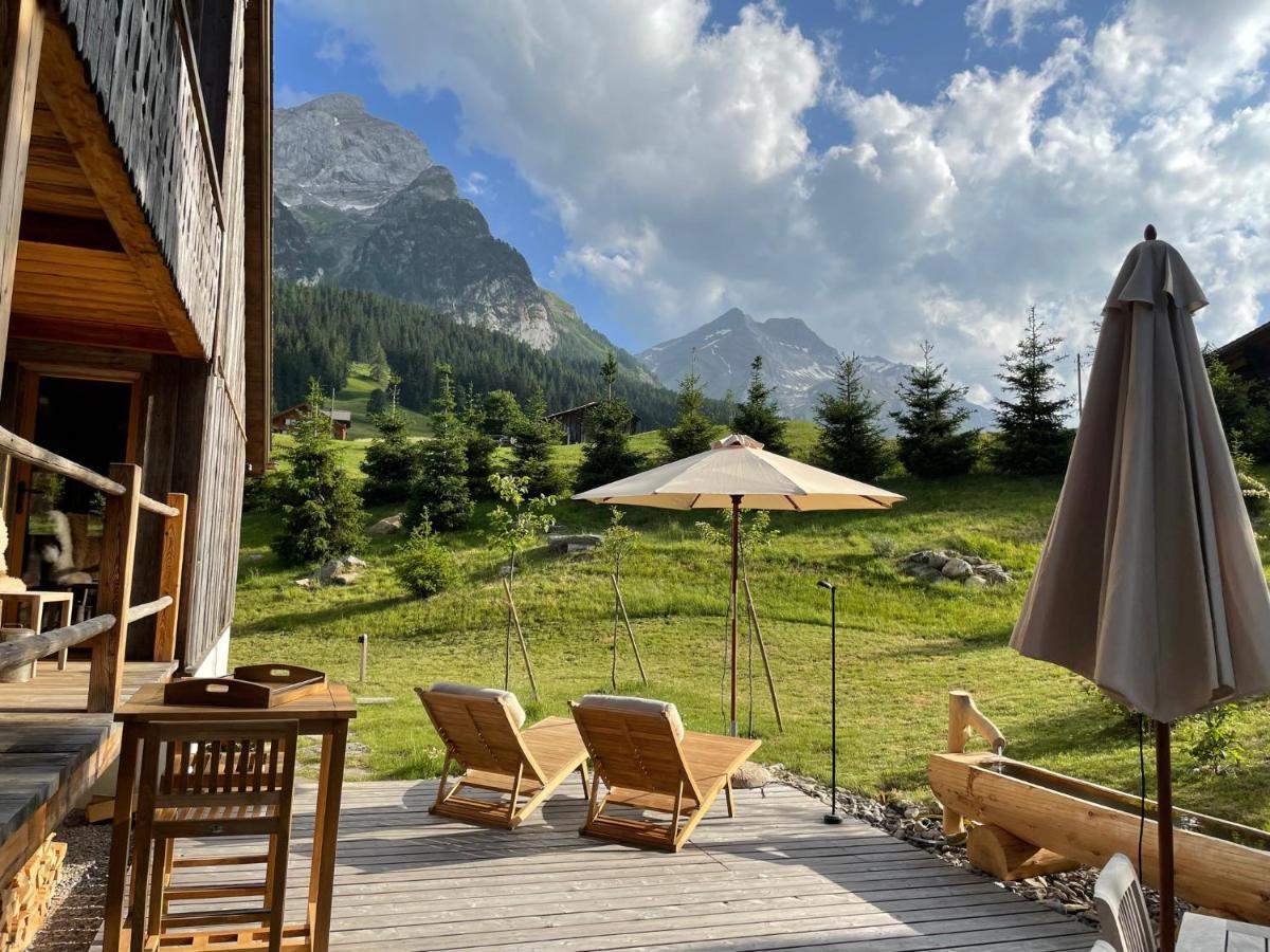 Alpen Charme - Chalet D'Hotes Et Spa Gsteig Luaran gambar