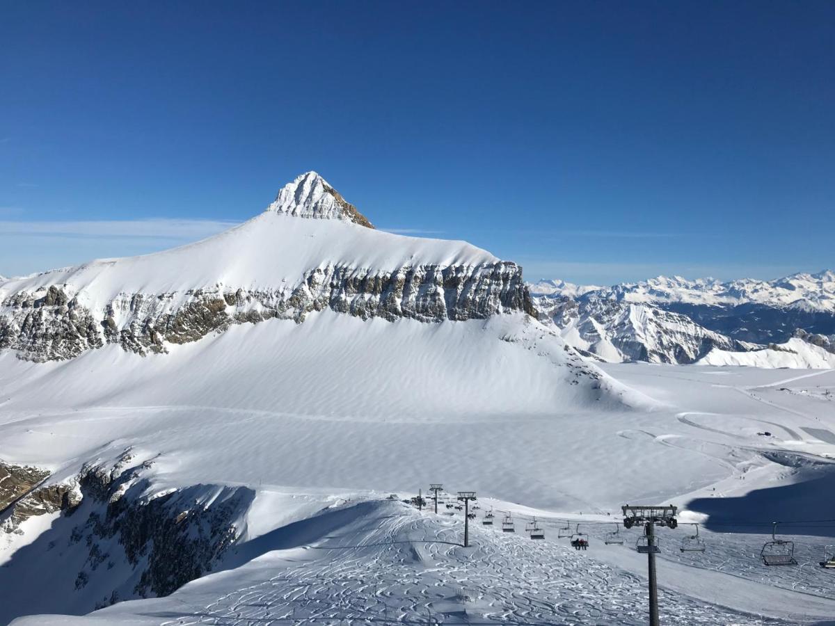 Alpen Charme - Chalet D'Hotes Et Spa Gsteig Luaran gambar