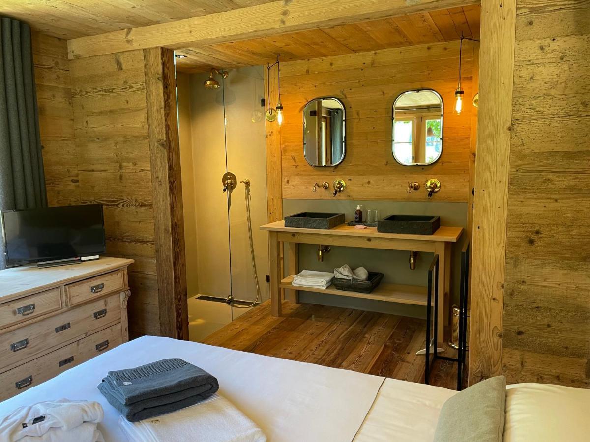Alpen Charme - Chalet D'Hotes Et Spa Gsteig Luaran gambar