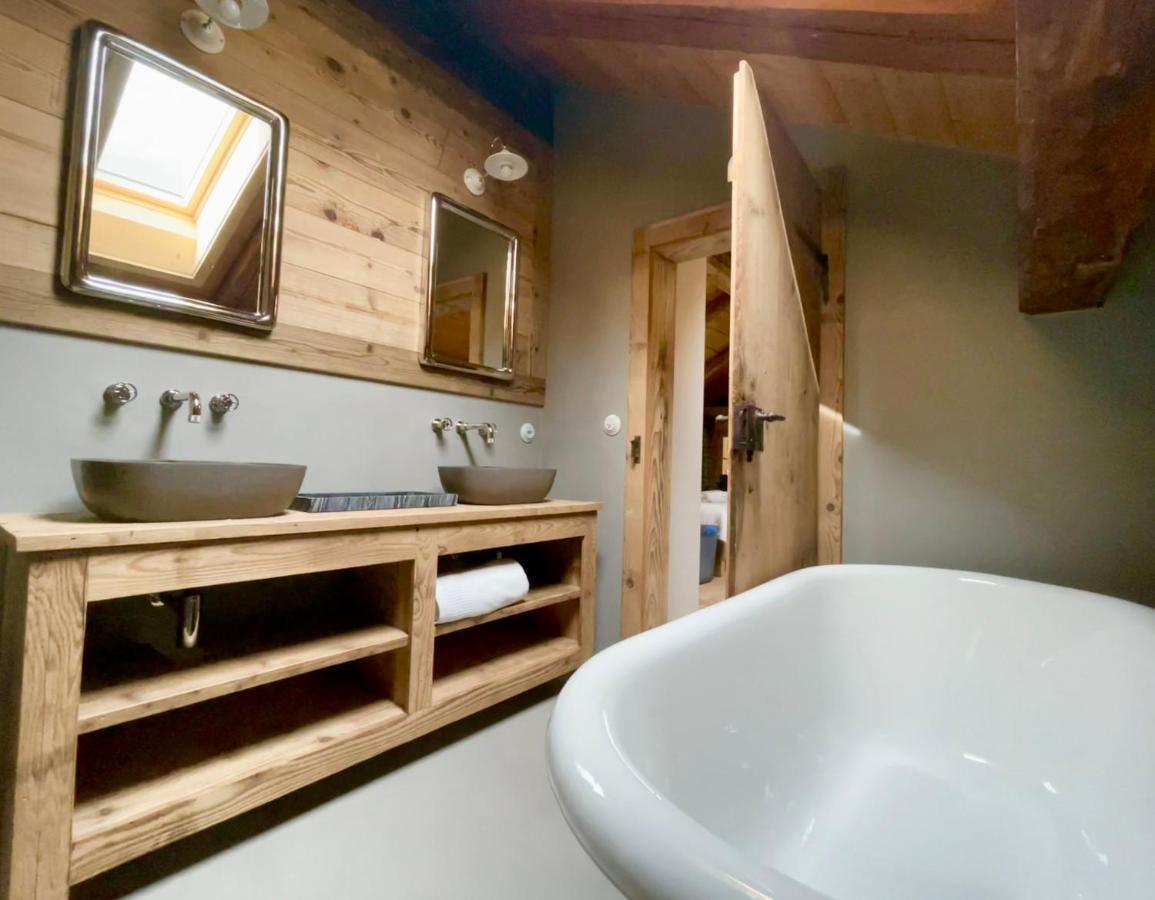 Alpen Charme - Chalet D'Hotes Et Spa Gsteig Luaran gambar