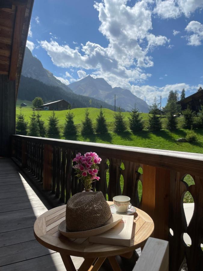 Alpen Charme - Chalet D'Hotes Et Spa Gsteig Luaran gambar