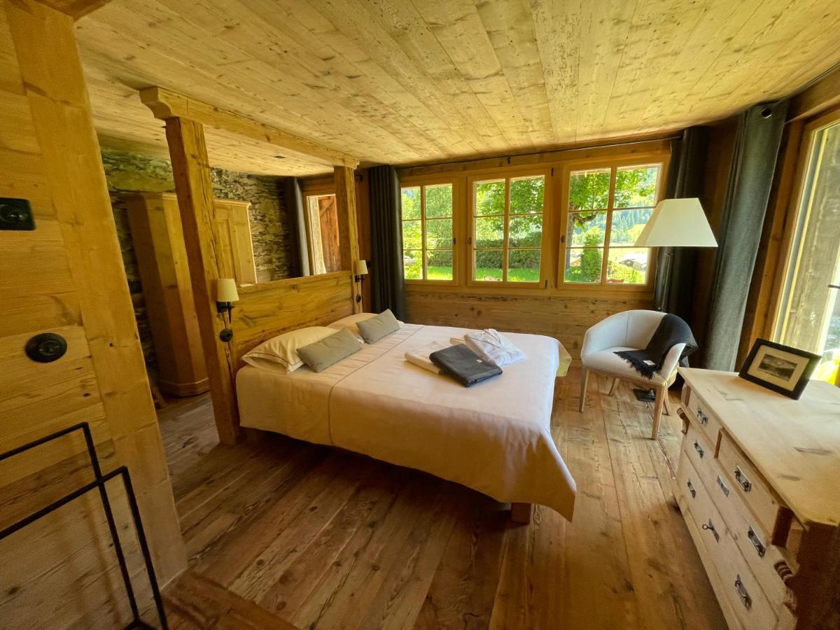 Alpen Charme - Chalet D'Hotes Et Spa Gsteig Luaran gambar