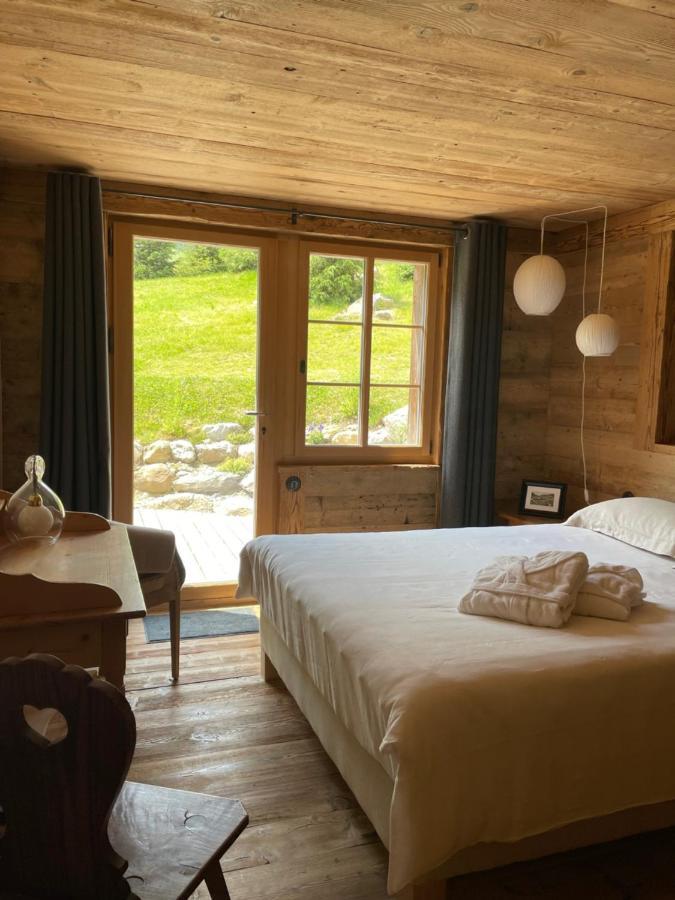 Alpen Charme - Chalet D'Hotes Et Spa Gsteig Luaran gambar